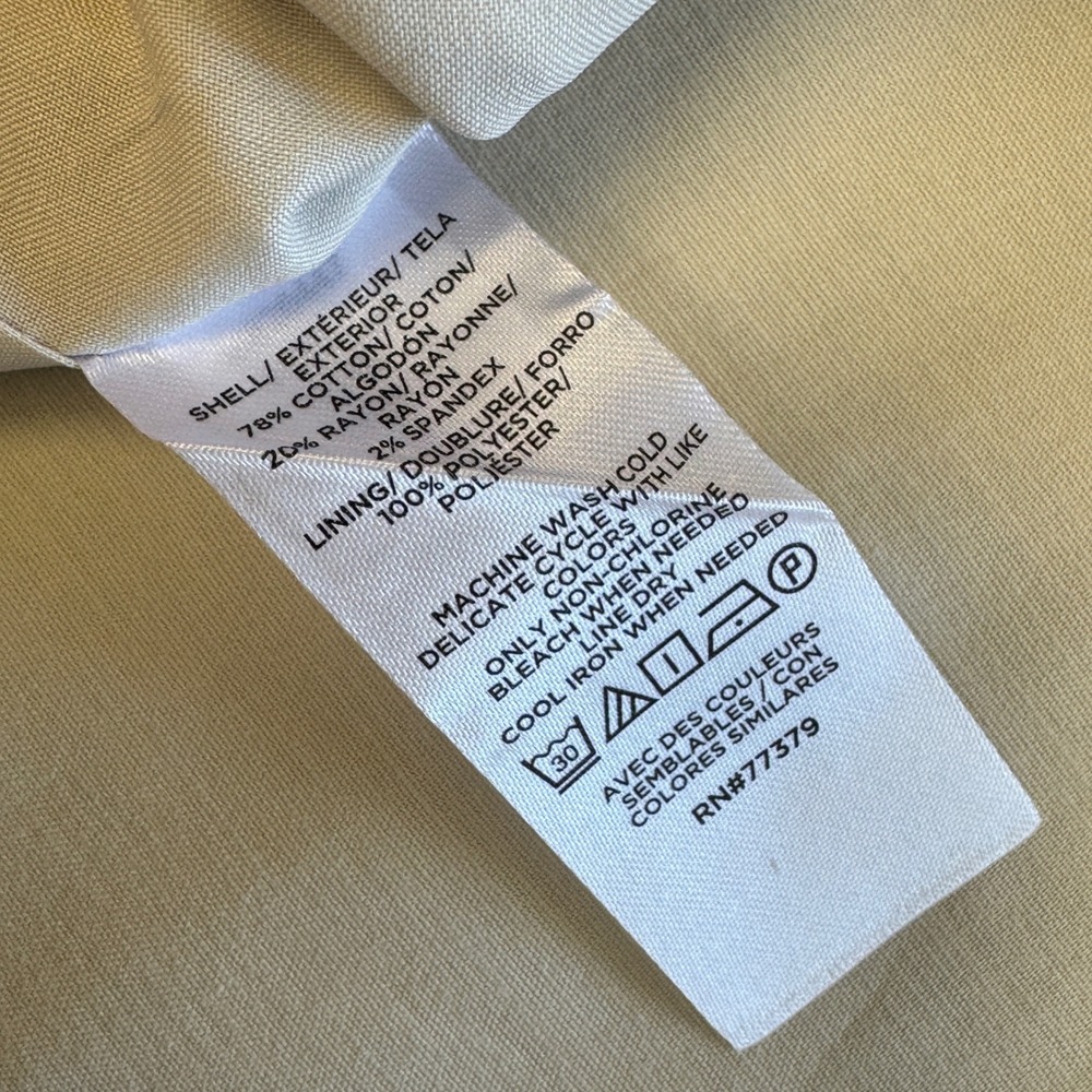 NWT Ann Taylor Sleeveless Double Breasted Trench Dress Beige Tan Belted Size 10 - Picture 7 of 8